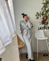 Winter Crop Jacket With Long Skirts